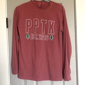 Prickly Pear Texas Long Sleeve Christmas Tee - SM